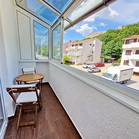 With A Parking Space Baska, Krk - 19201 Apartment Baska (Krk)
