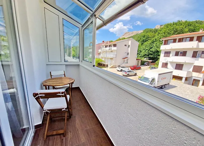 With Parking Space Baska, Krk - 19201 Apartment Baška